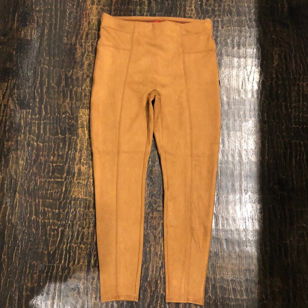 Spanx Faux Suede Leggings